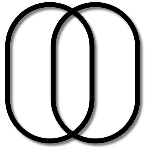Flat drive belt for - 20.7",