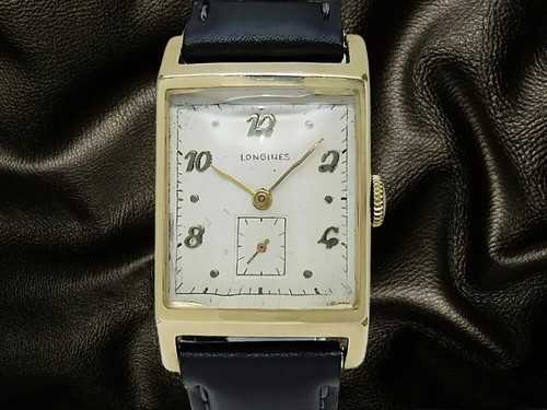 Longines carré cal - 10k, gp