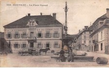 25 . n°105906 . morteau .hotel de la guimbarde et du commerce .la place carno