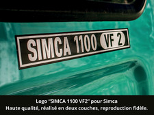 Sticker - logo Simca 1100 VF2