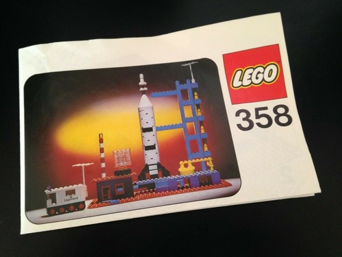 Lego 358 notice originale - originale, 1972