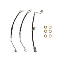 Brake Hose Kit; 97-06 Jeep Wrangler TJ