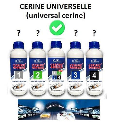 Cérine universelle pour fap - cérine,
