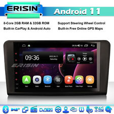 8-Cœurs Android 11 Autoradio GPS Mercedes ML/GL Klasse W164 X164 SWC DVR CarPlay
