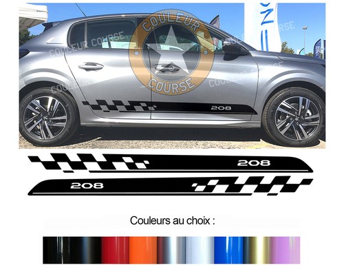 Bandes pour peugeot 208 - 2,