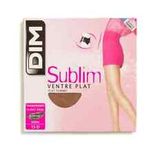 DIM SUBLIM VENTRE PLAT COLLANT BRILLANT TRANSPARENT 15 DENIERS COLORIS GAZELLE