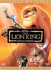 The Lion King (DVD, 2003