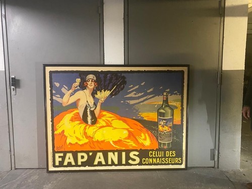 Affiche publicitaire fap anis - affiche,