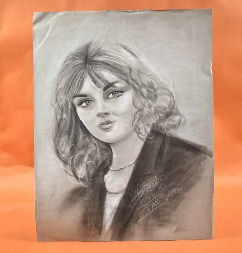 Dessin 1992 portrait de - dessin,