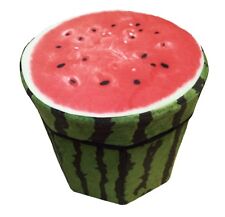 Pouf pliable avec décoration