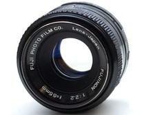 Objectif vintage FUJI FUJINON 2,2/55 mm (M42) rare