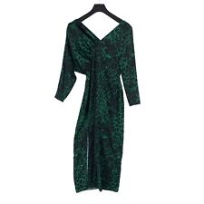 Robe Fluide Longue À Imprimé