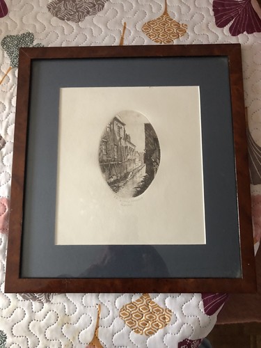 Superbe gravure originale de - ,