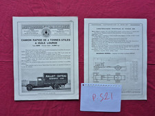 Prospectus P.521  :  BERLIET