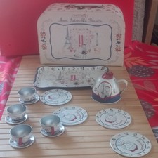Dinette en tole pour enfants/Jeu d'imitation Sergent Major 
