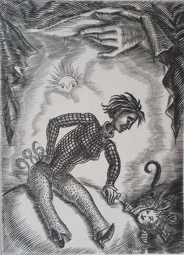 Gravure orig burin albert - gravure,