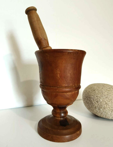 Ancien mortier pilon en - ancien,