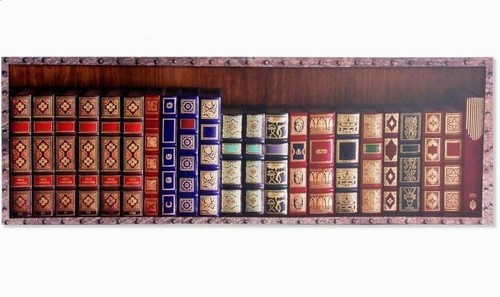 Tableau cadre toile livre - toile,
