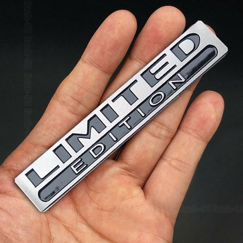 Sticker chrome limited - 3d,