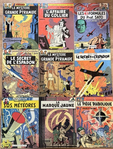 Lot blake mortimer edgar - lot, 9