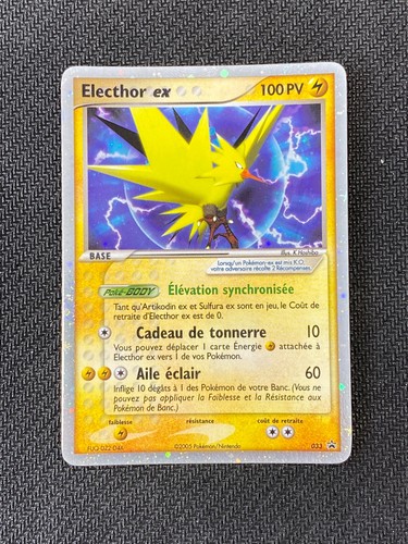 Carte pokémon electhor 033 - carte,