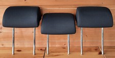 lot 3 appuie-tête banquette siege arriere GOLF + plus tissu noir  volkswagen vw