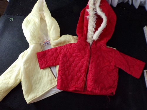 Ancien lot anoraks - lot, jaune