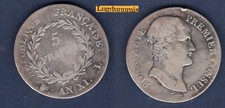 5 Francs Bonaparte 1er Consul An XI L Bayonne Tête de Lion Consulat 1799 - 1804