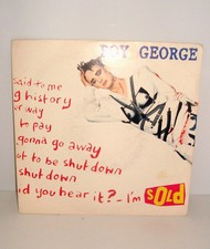 DISQUE VYNIL 45T 7 POUCES BOY GEORGES SOLD 1987 
