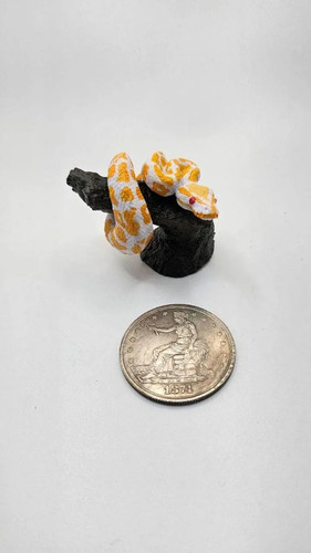 Ball python gachapon figure - python,
