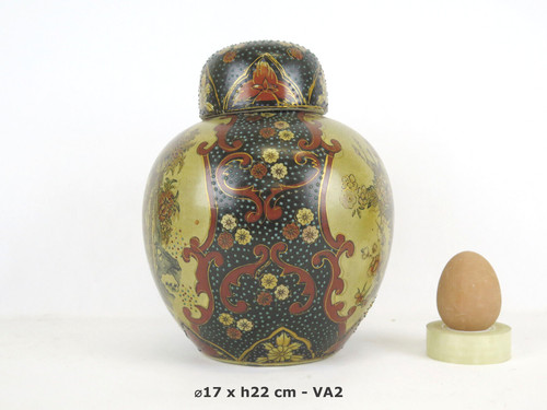 Pot céramique style satsuma - style,