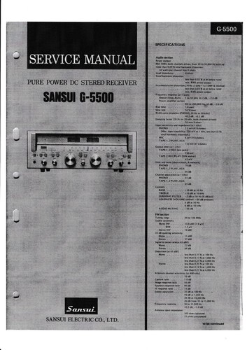 Service manuel instructions - service, d'instructions