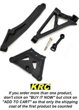 TLR241003 8IGHT-E 3.0/4.0 CHASSIS BRACES & TOP PLATE - RENFORTS CHASSIS, PLATINE