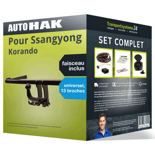 Attelage amovible auto hak - attelage,