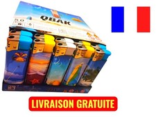 lot de 50 ou 3 briquets  Électronique, original ,rechargeable avec divers motifs