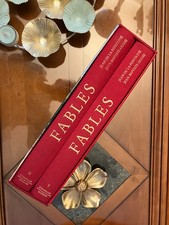 Coffret 2 volumes Jean de La Fontaine - Fables illustrées par Oudry et Fragonard