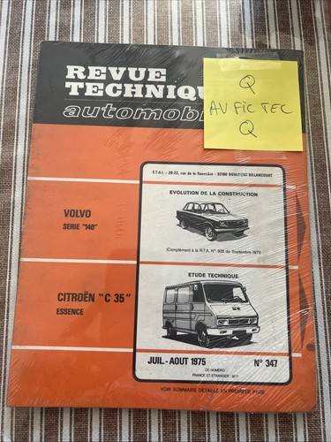 Revue technique citroen c35 - technique,