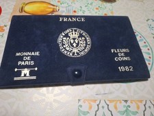Monnaie de Paris coffret Fleurs de Coins (FDC) 1982