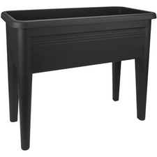 ELHO Table de culture XXL Green Basics - 75,5 x 36,5 x 65,1 cm - Noir vif