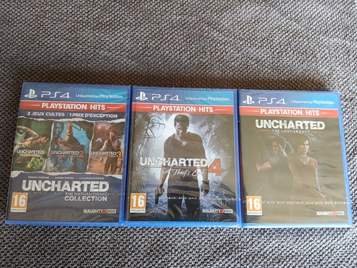 Lot uncharted ps5 blister - ps5,