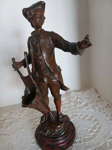 Beau bronze sur marbre - bronze, 1863