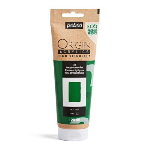 Peinture acrylique vert - -,