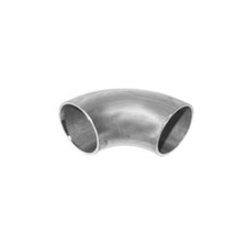 Coude inox 76mm 1 5mm - inox, 1.5mm