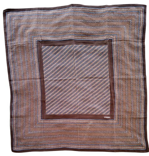 Foulard chanel scarf - ,scarf,