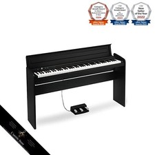 Piano numérique KORG LP180 88 touches noir comprend support de musique et péd...
