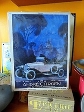 TOLE PLAQUE METAL ANDRE CITROEN 10 HP 1920 pour la ville la campagne no émaillée