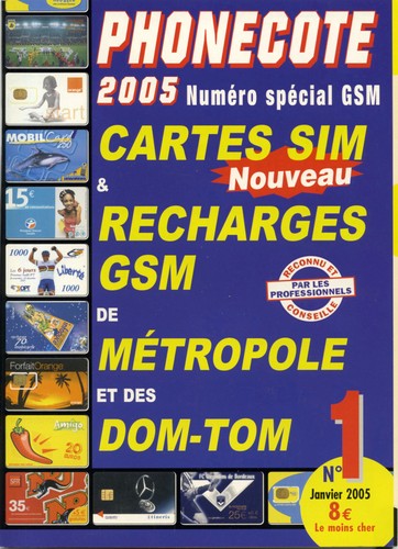 Catalogue phonecote gsm cartes - catalogue,
