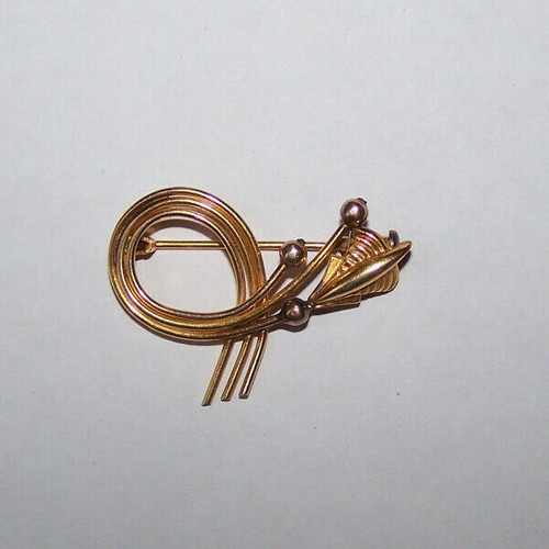 Bijoux broche plaqué or - -,