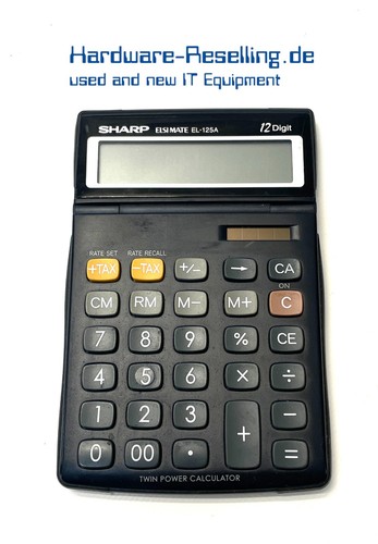 Calculatrice sharp 125a - calculatrice,