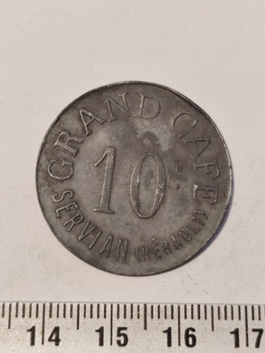 Jeton centimes grand cafe - jeton,